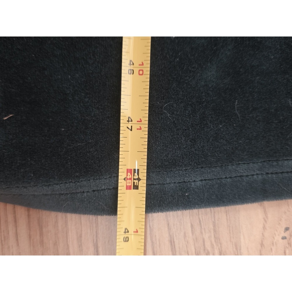 LL Bean vintage green velvet long-sleeve maxi dress estimate small - Picture 5 of 6